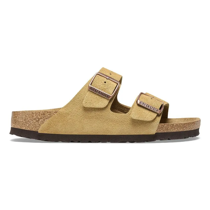 Birkenstock Arizona Suede Leather - LATTE CREAM sold by Sun Diego Boardshops