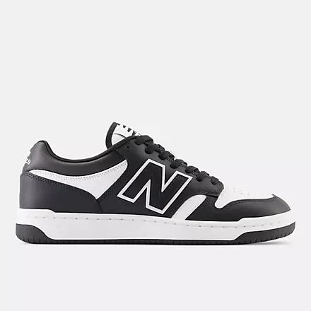 New Balance 480 - WHITE/BLACK sold by Sun Diego Boardshops
