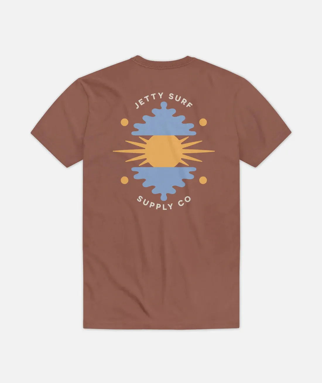 Golden Hour Tee - Brown sold by Sun Diego Boardshops