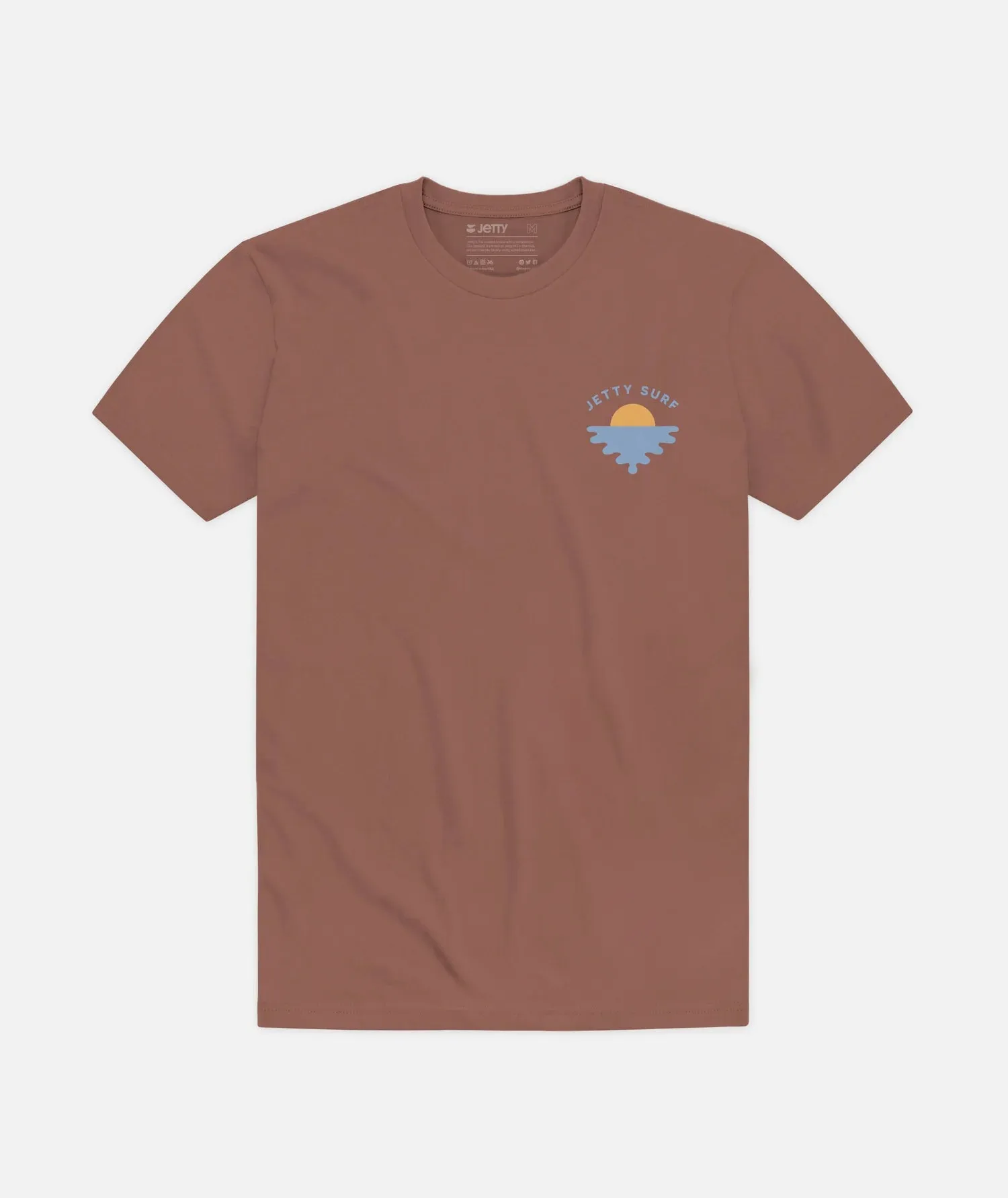 Golden Hour Tee - Brown sold by Sun Diego Boardshops product image thumbnail 2