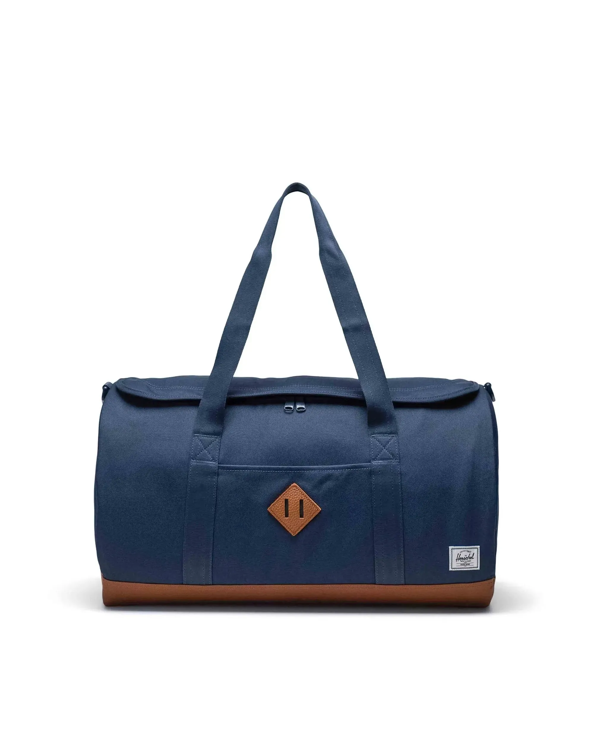 Herschel Supply Co. Herschel Heritage Duffle - Navy/Saddle Brown sold by Sun Diego Boardshops