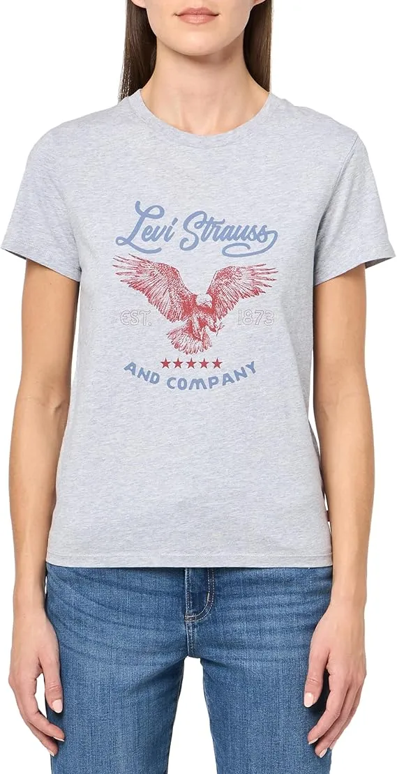 Levi's Perfect T-shirt - EAGLE AND COMPANY STARSTRUCK HEATHER sold by Sun Diego Boardshops