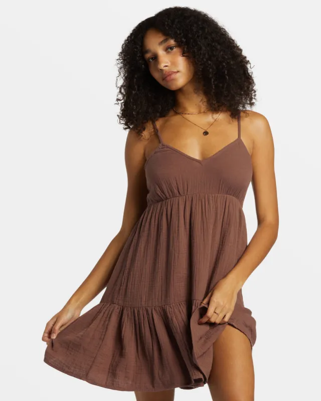 Billabong Wave After Wave Mini Dress - KONA sold by Sun Diego Boardshops