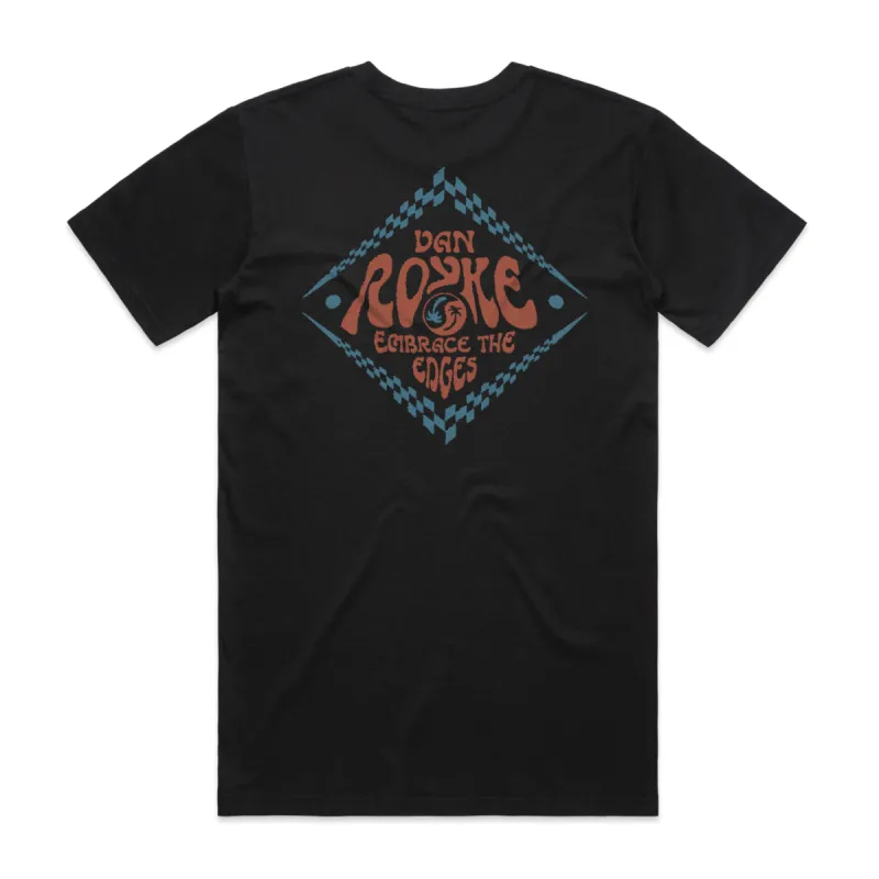 Van Royke Palms Tee [BLK] sold by Sun Diego Boardshops