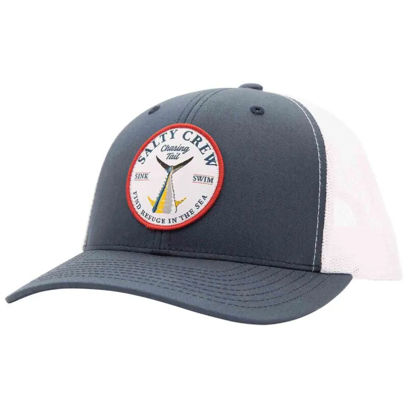 Salty Crew Bottom Dweller Trucker - Navy/White sold by Sun Diego Boardshops