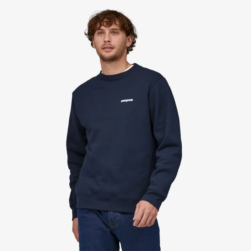 Patagonia P-6 Logo Uprisal Crew Sweatshirt - New Navy sold by Sun Diego Boardshops