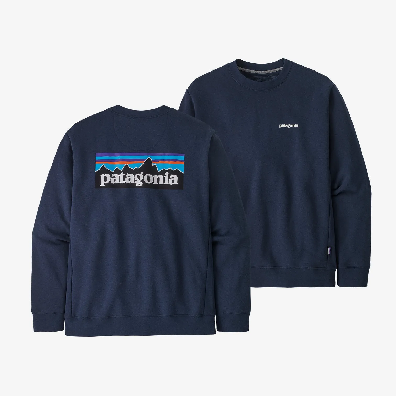 Patagonia P-6 Logo Uprisal Crew Sweatshirt - New Navy sold by Sun Diego Boardshops product image thumbnail 3