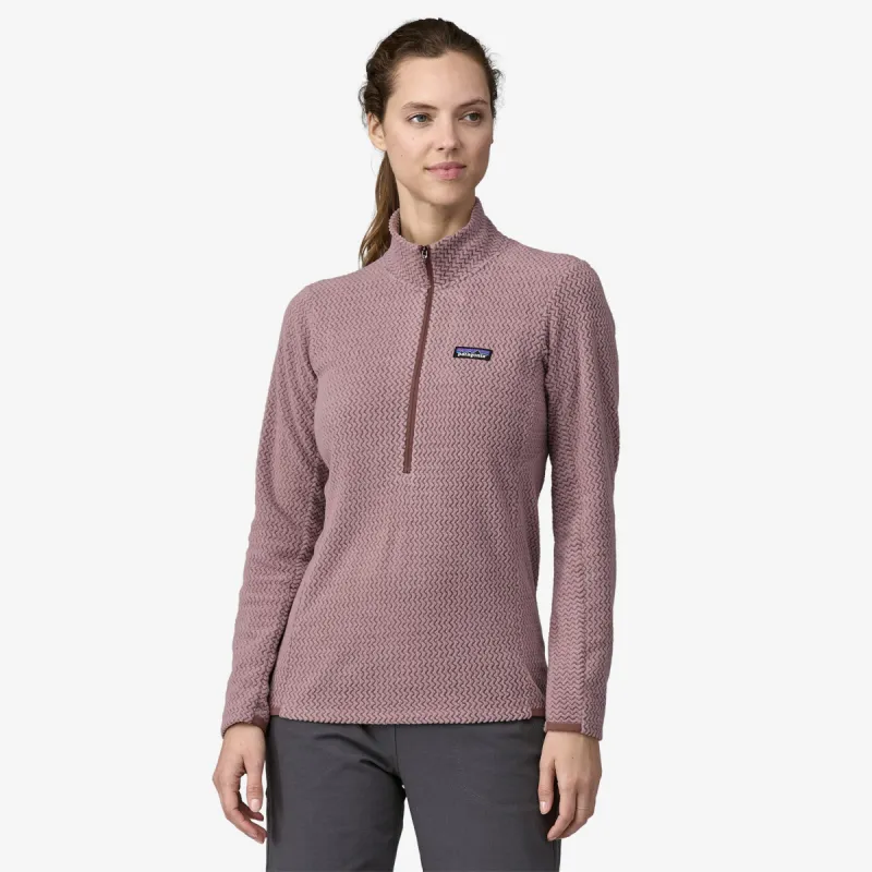 Patagonia Women's R1 Air Zip-Neck - STORMY MAUVE sold by Sun Diego Boardshops