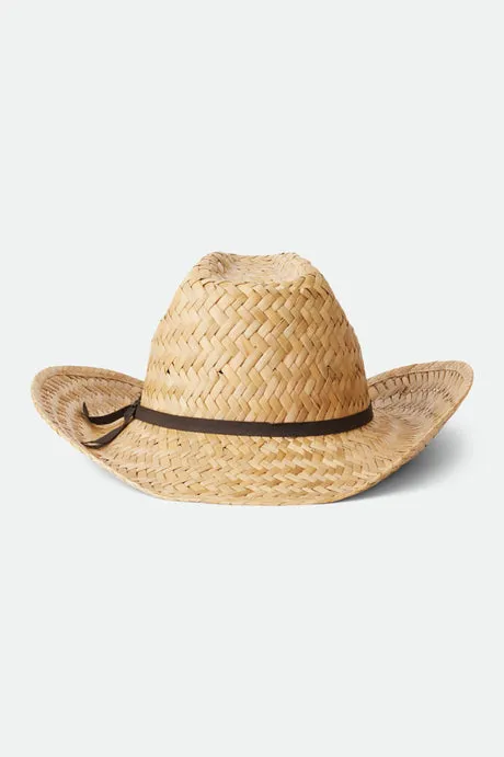 BRIXTON HOUSTON STRAW COWBOY - NATURAL sold by Sun Diego Boardshops product image thumbnail 2