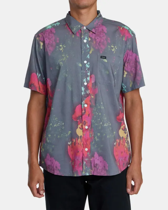 RVCA LOVE BOMB SHORT SLEEVE WOVEN SHIRT - MULTI made by RVCA