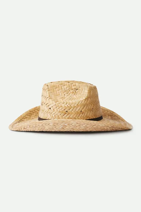 BRIXTON HOUSTON STRAW COWBOY - NATURAL sold by Sun Diego Boardshops product image thumbnail 3