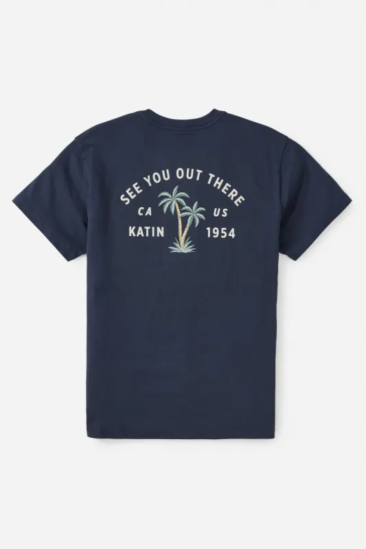 Katin Bermuda Tee - POLAR NAVY sold by Sun Diego Boardshops