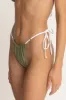 Rhythm Terry Gathered Tie Side Itsy Pant - KHAKI sold by Sun Diego Boardshops