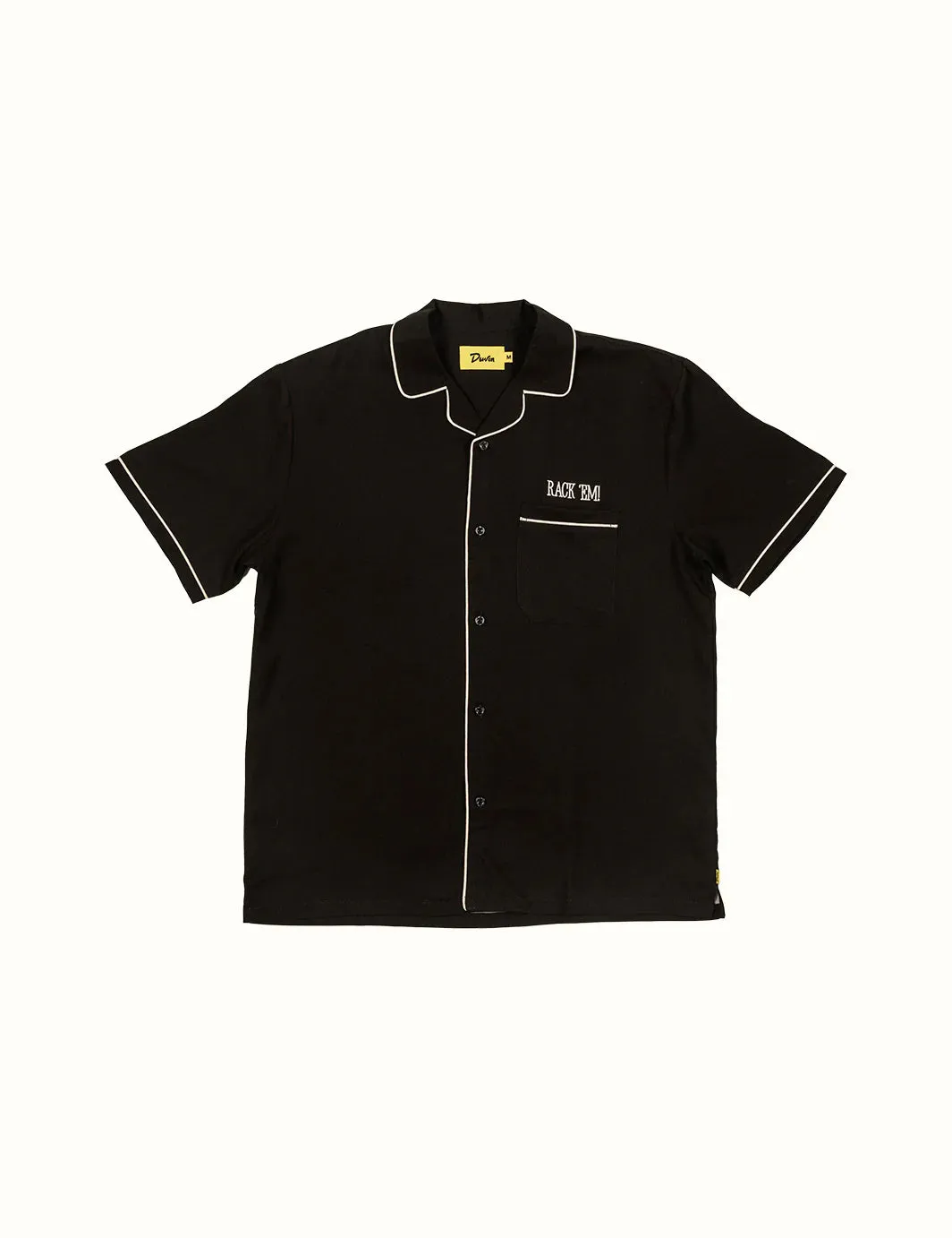 Duvin RACK EM BUTTONUP - BLACK sold by Sun Diego Boardshops product image thumbnail 3