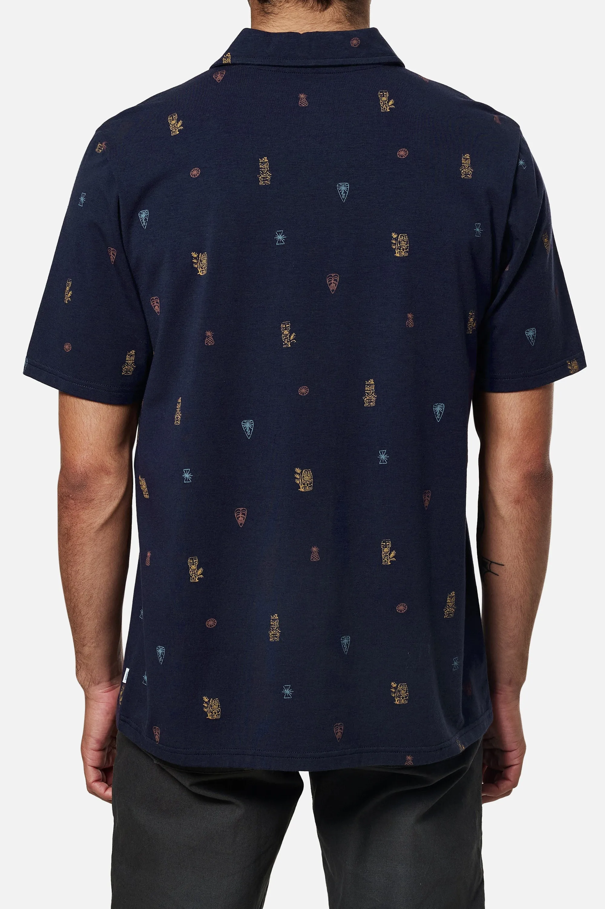 Katin Idol Print Polo - POLAR NAVY sold by Sun Diego Boardshops product image thumbnail 4