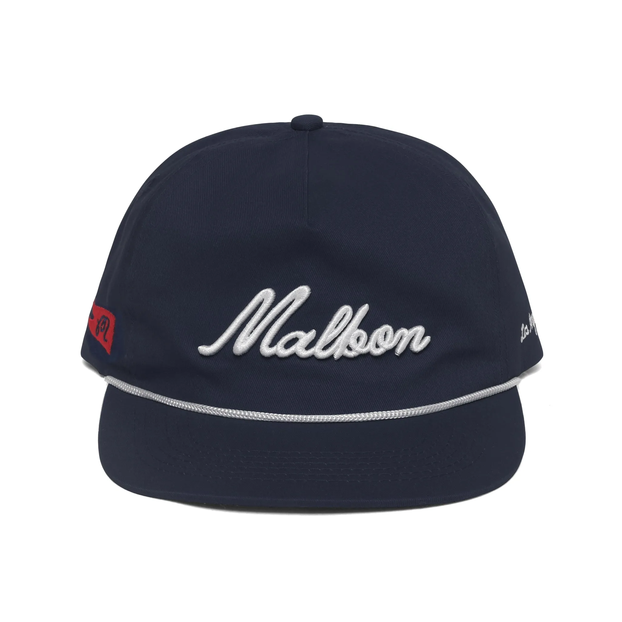 MALBON GOLF WINSTON ROPE HAT - NAVY sold by Sun Diego Boardshops product image thumbnail 2