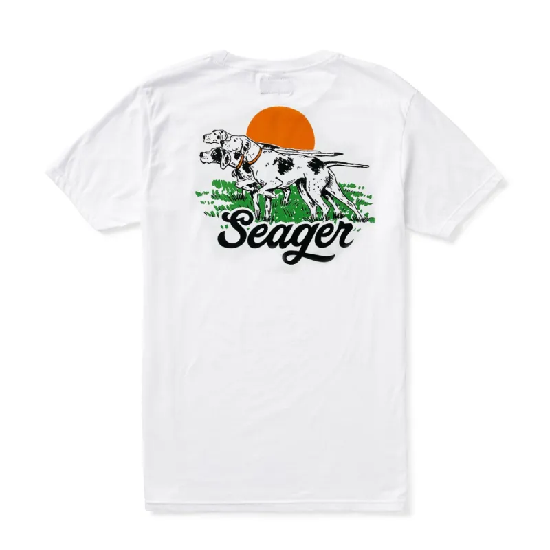 Seager Pointer Tee - White sold by Sun Diego Boardshops