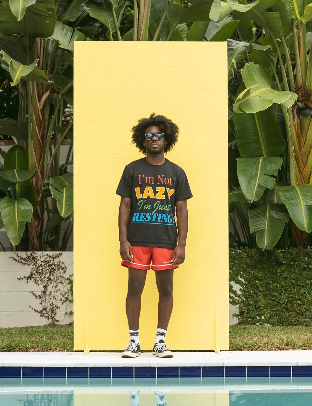 Duvin Design Company NOT LAZY TEE - BLACK sold by Sun Diego Boardshops product image thumbnail 2