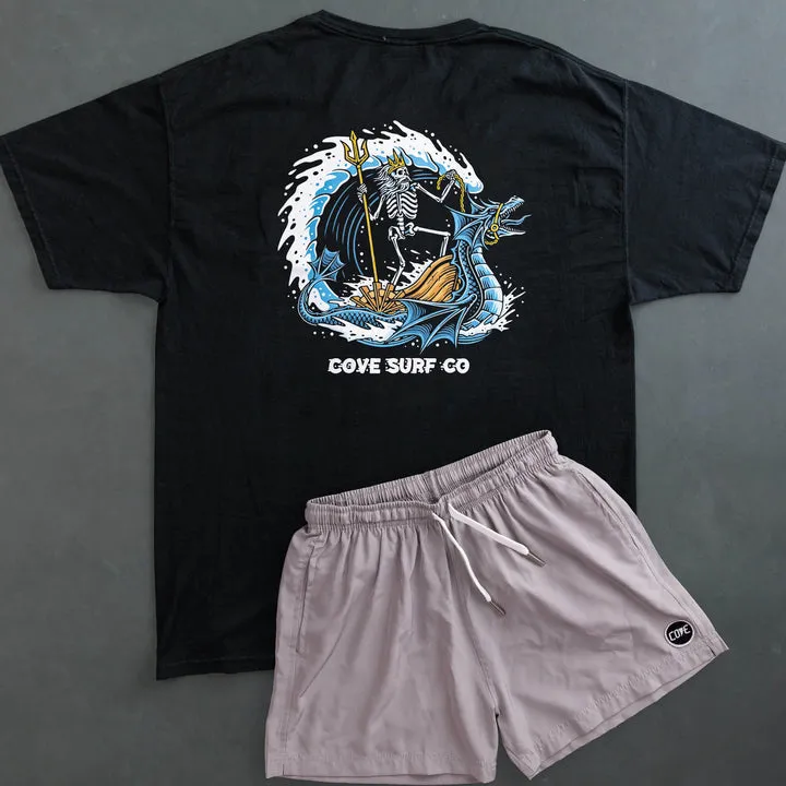 Cove Poseidon Tee - Black sold by Sun Diego Boardshops product image thumbnail 3