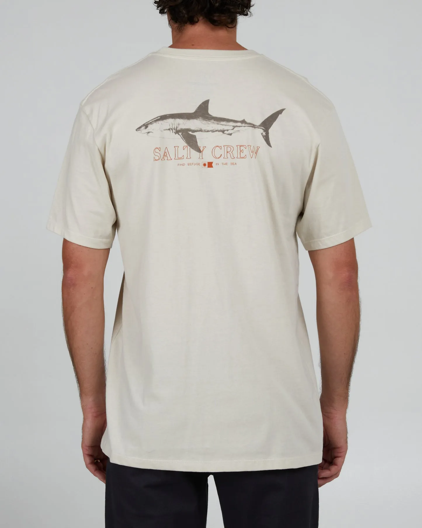 Salty Crew Brother Bruce S/S Premium Tee - BONE sold by Sun Diego Boardshops product image thumbnail 2
