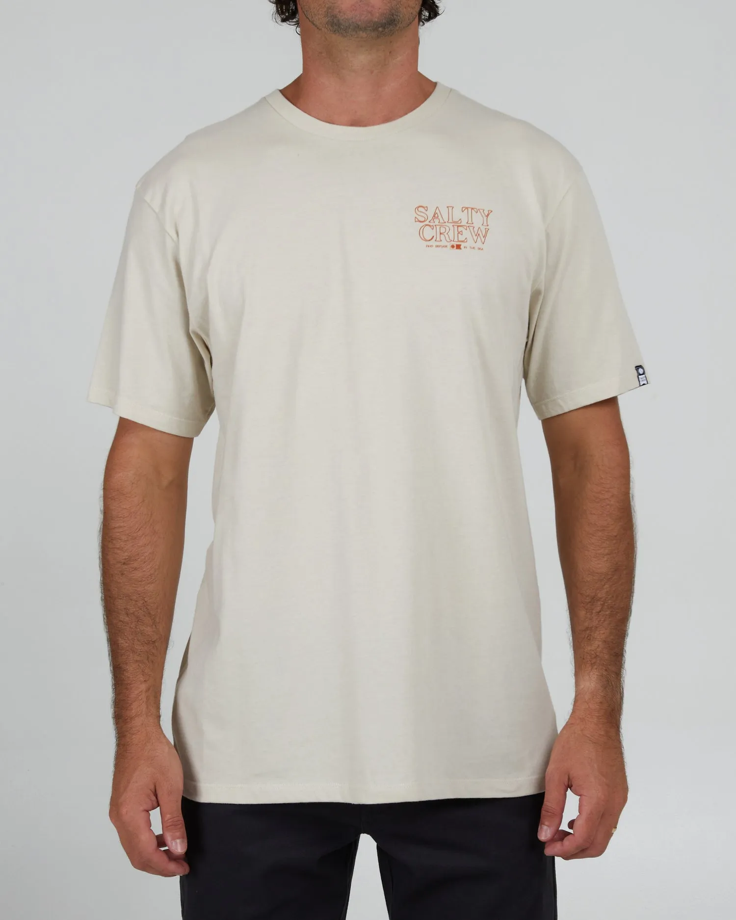 Salty Crew Brother Bruce S/S Premium Tee - BONE sold by Sun Diego Boardshops product image thumbnail 3