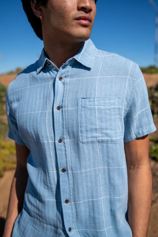 KATIN MONTY SHIRT - SPRING BLUE sold by Sun Diego Boardshops