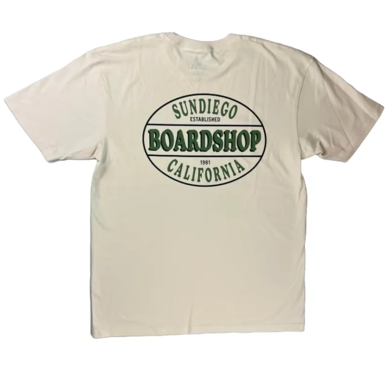SunDiego SDBSCA T-Shirt - Vintage White made by Sun Diego Boardshops