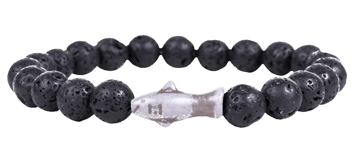 Fahlo The Voyage Bracelet - LAVA STONE sold by Sun Diego Boardshops