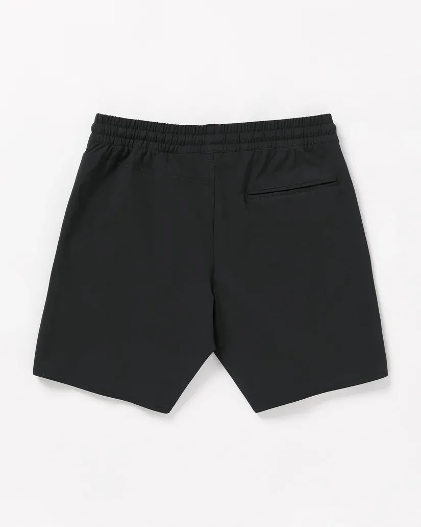 Volcom Nomoly Hybrid Shorts - BLACK sold by Sun Diego Boardshops product image thumbnail 2