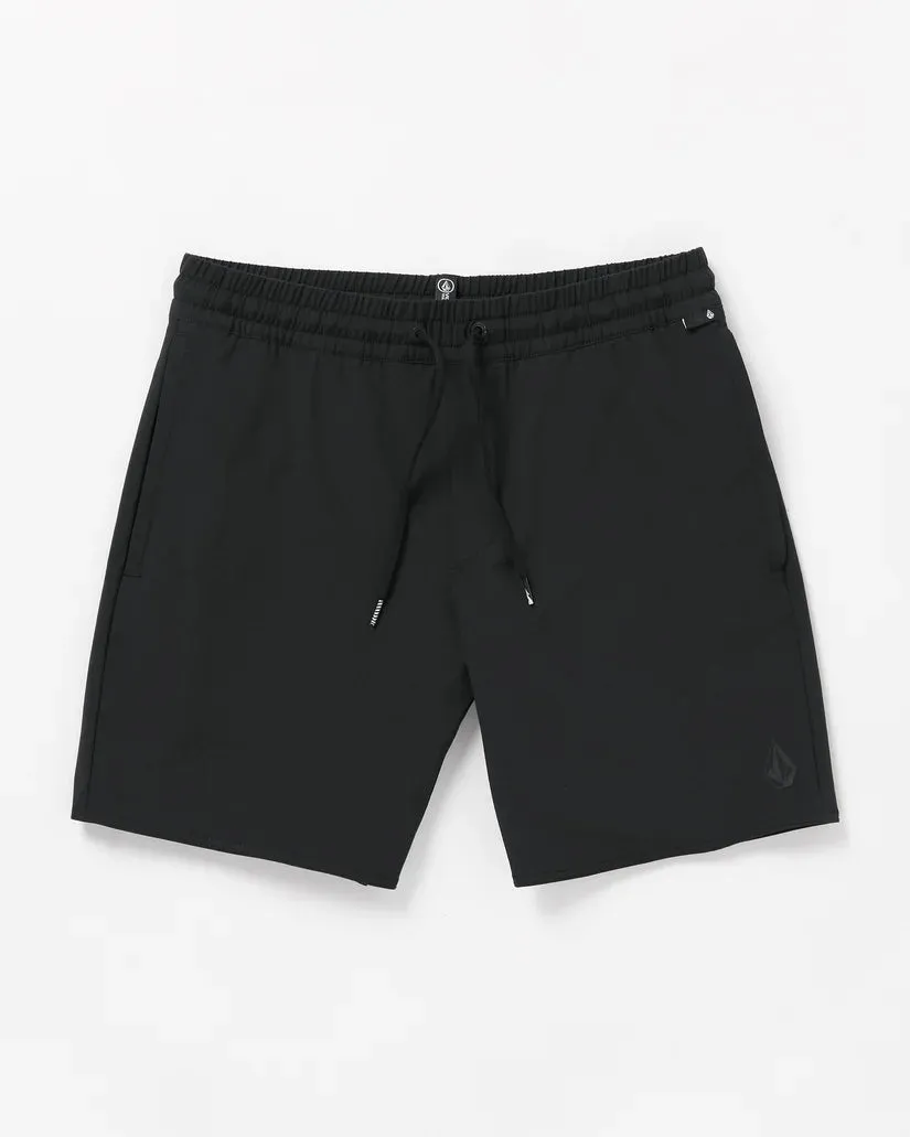 Volcom Nomoly Hybrid Shorts - BLACK sold by Sun Diego Boardshops