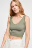 Free People Solid Rib Brami - ARMY sold by Sun Diego Boardshops