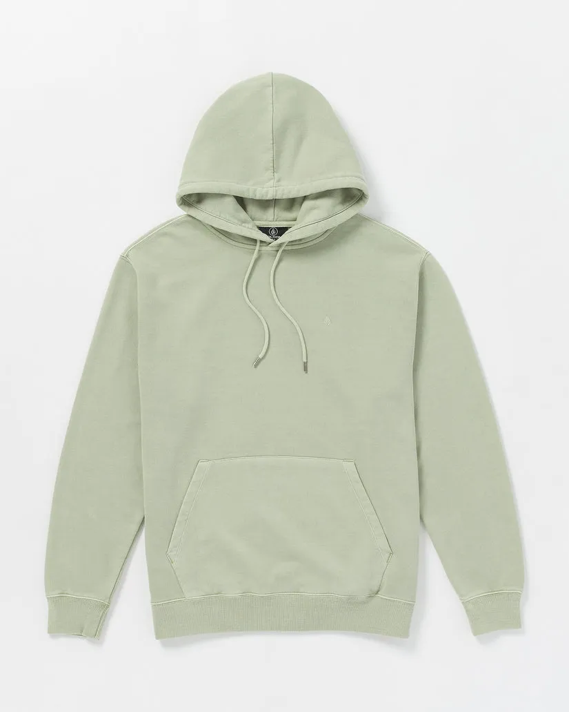 Volcom Single Stone Pullover Hoodie - GREEN TEA sold by Sun Diego Boardshops