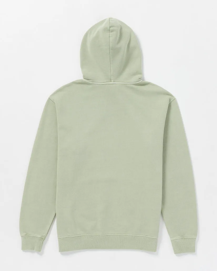 Volcom Single Stone Pullover Hoodie - GREEN TEA sold by Sun Diego Boardshops product image thumbnail 2