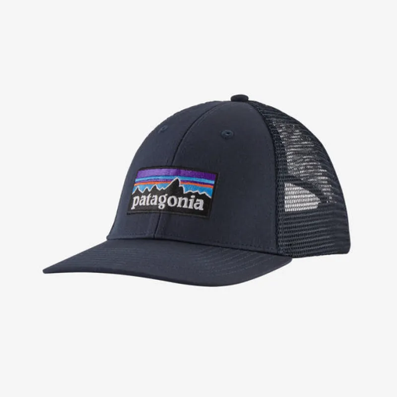 Patagonia P-6 Logo Lopro Trucker Hat - Navy Blue sold by Sun Diego Boardshops