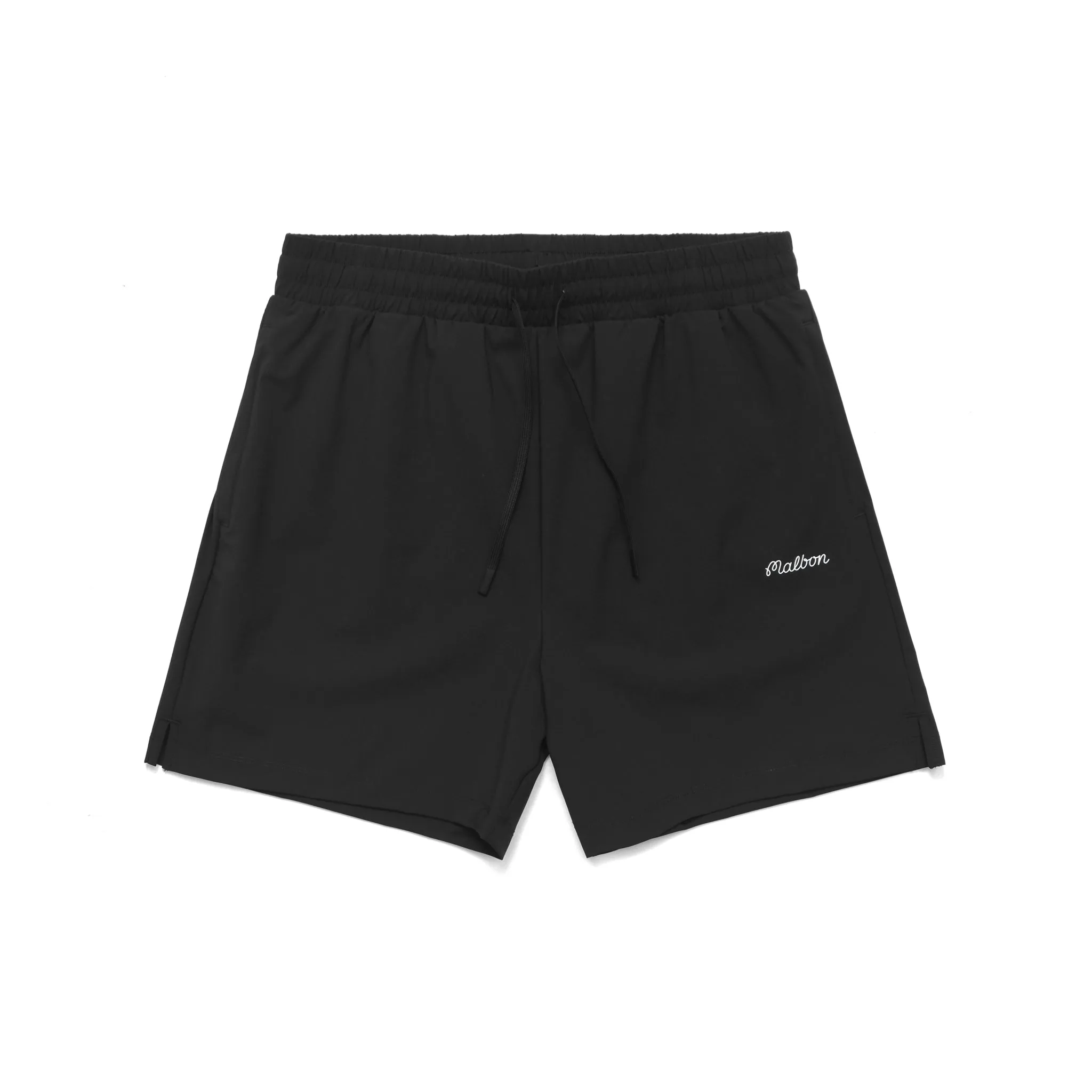 Malbon Golf PERFORMANCE POLY TECH SHORT - BLACK sold by Sun Diego Boardshops