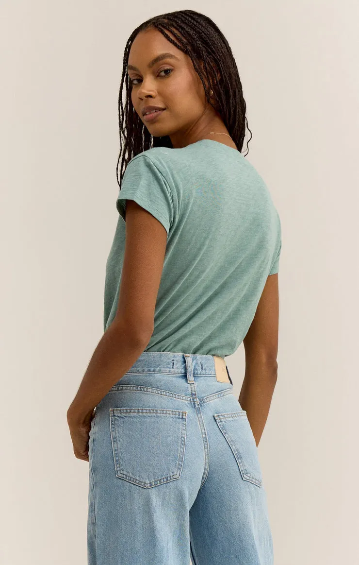 Z-Supply MODERN SLUB TEE - SEA PINE sold by Sun Diego Boardshops product image thumbnail 3