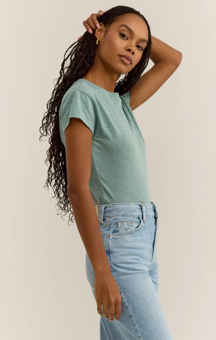 Z-Supply MODERN SLUB TEE - SEA PINE sold by Sun Diego Boardshops product image thumbnail 2