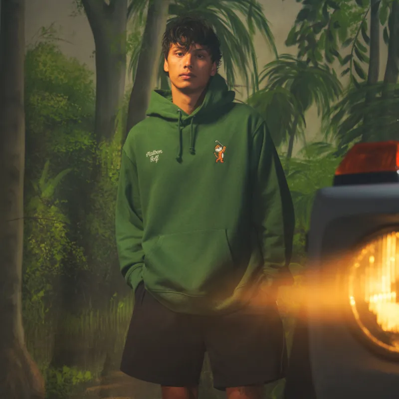 Malbon Golf Tiger Buckets Hoodie - HUNTER GREEN sold by Sun Diego Boardshops