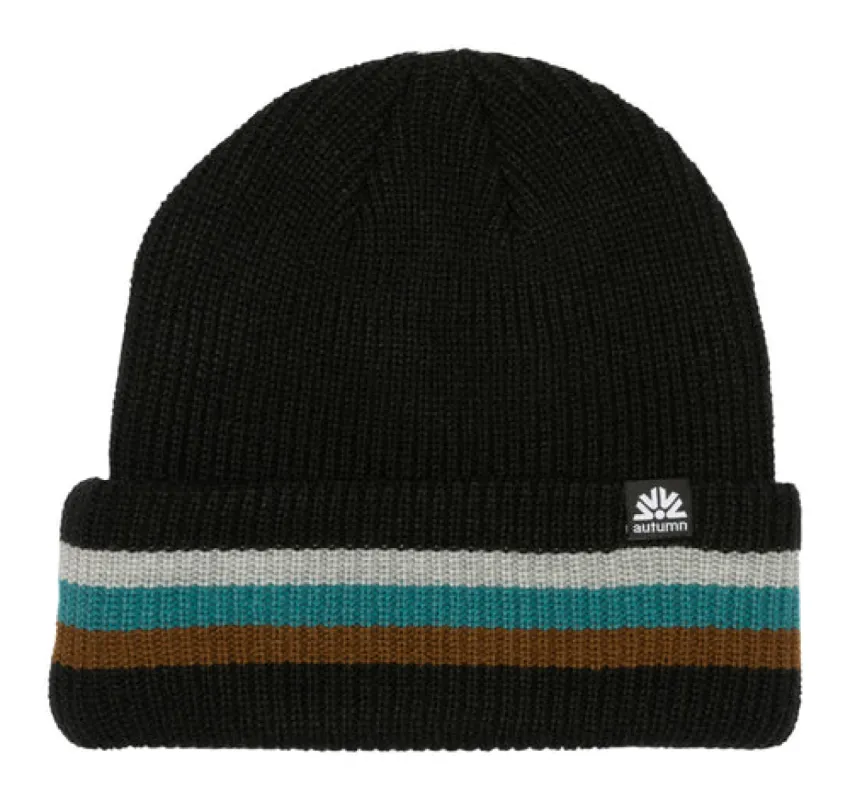 Autumn Cuff Beanie - Black sold by Sun Diego Boardshops