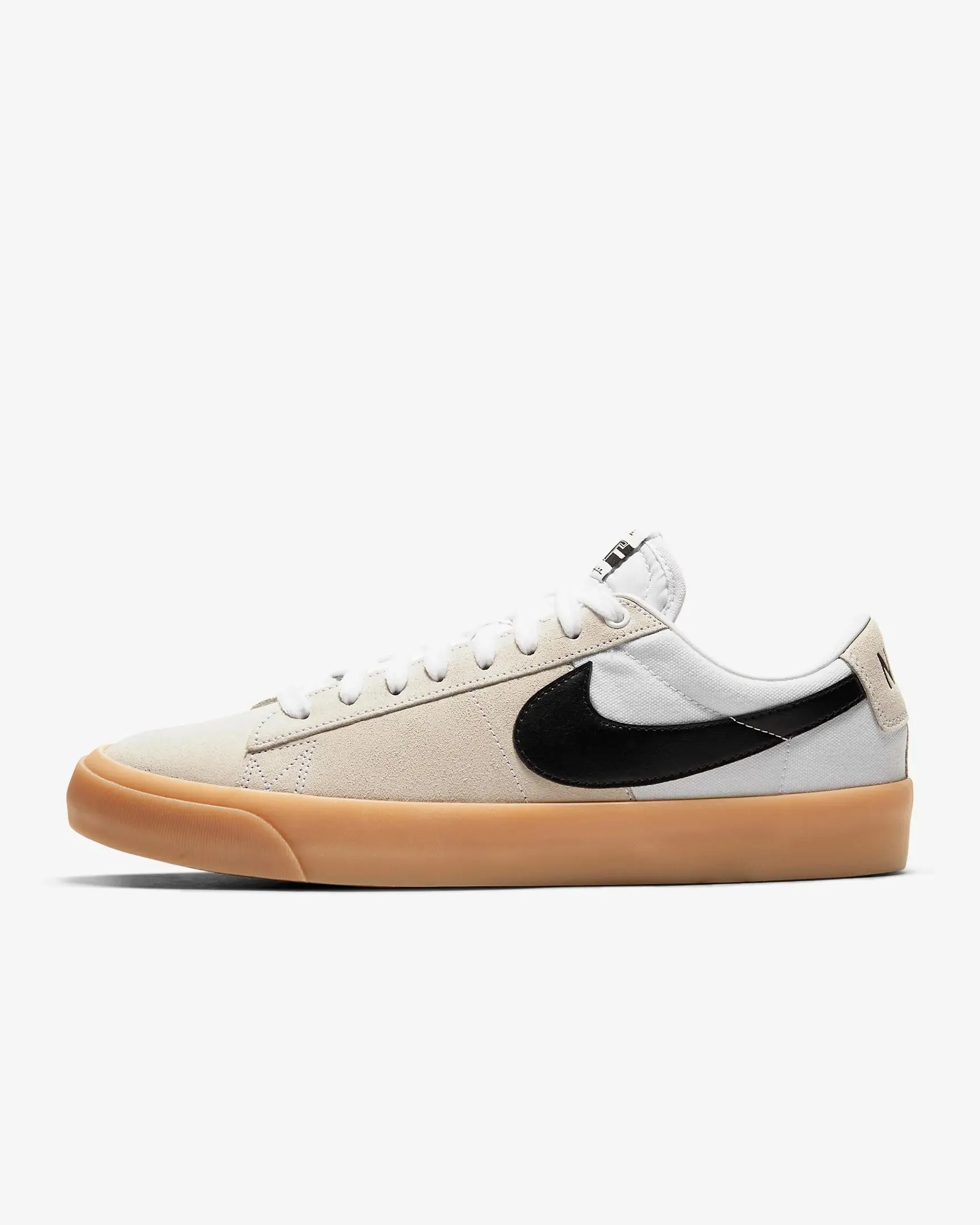 Nike SHOE BLAZER LOW PRO GT - WHITE/BLACK sold by Sun Diego Boardshops
