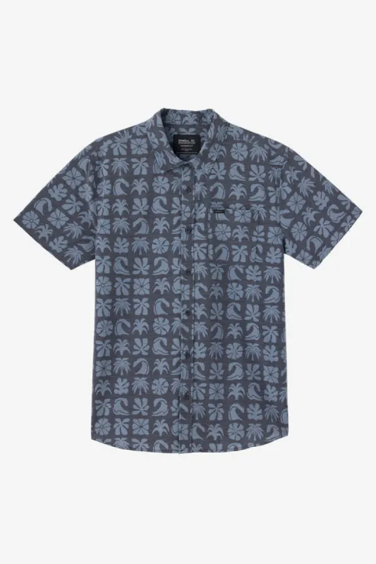 Oneill TRVLR UPF TRAVERSE STANDARD FIT SHIRT - BLACK 3 made by Sun Diego Boardshops
