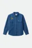 Bowery Boyfriend Overshirt - Indigo Rinse sold by Sun Diego Boardshops