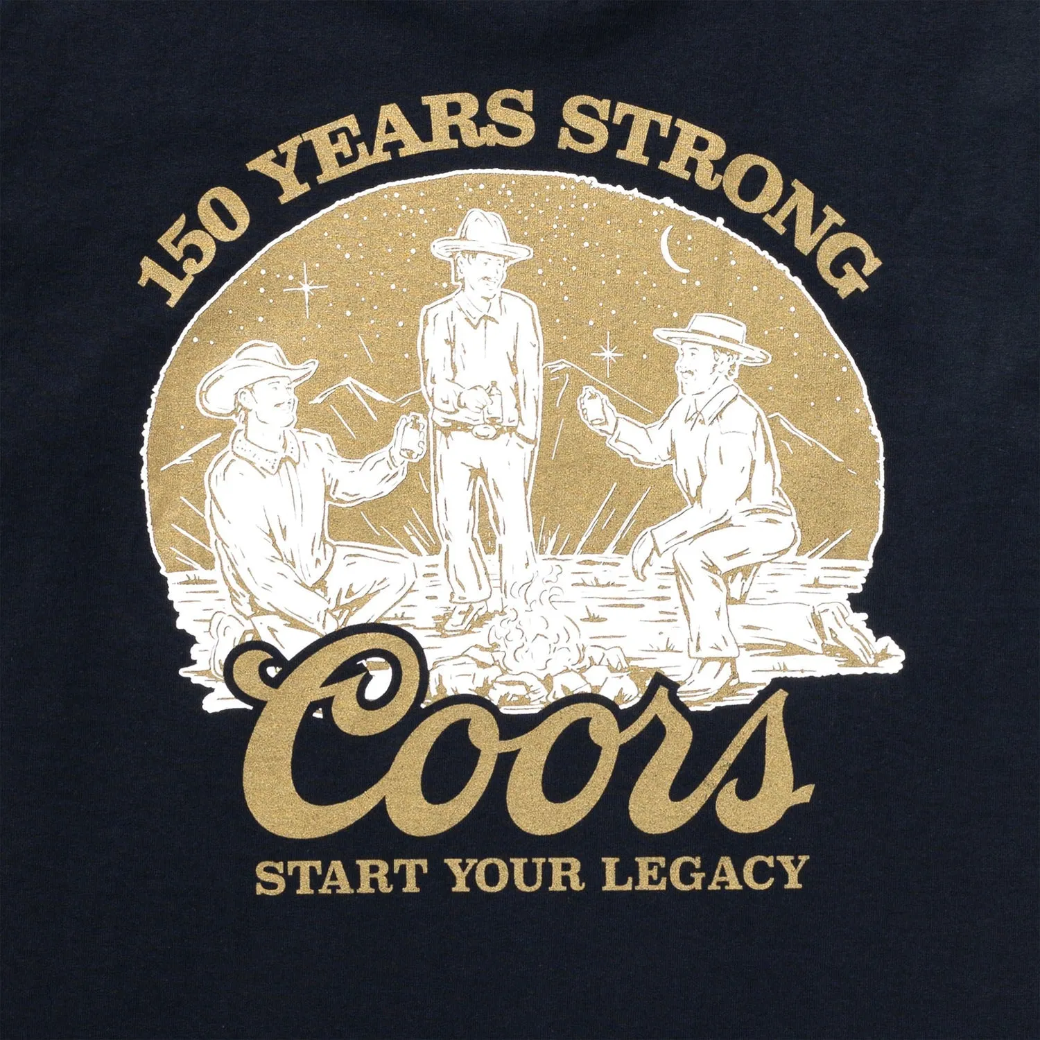 Seager X Coors Banquet Camp Out Tee - Navy sold by Sun Diego Boardshops product image thumbnail 3