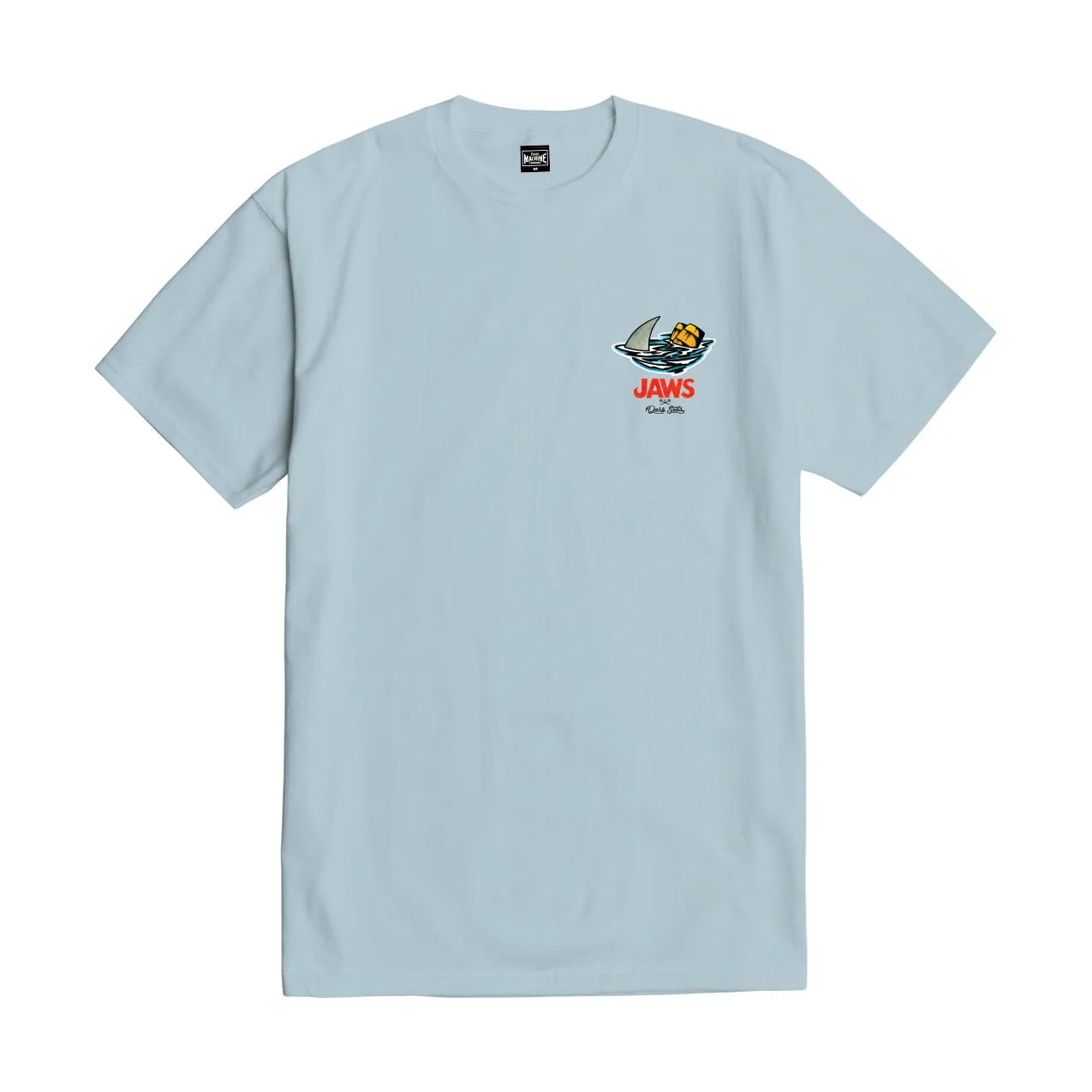 Dark Seas ORCA STOCK T-SHIRT - LIGHT BLUE sold by Sun Diego Boardshops product image thumbnail 2