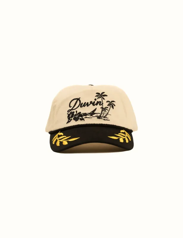 Duvin Design Company CAPTAIN HAT - IVORY sold by Sun Diego Boardshops