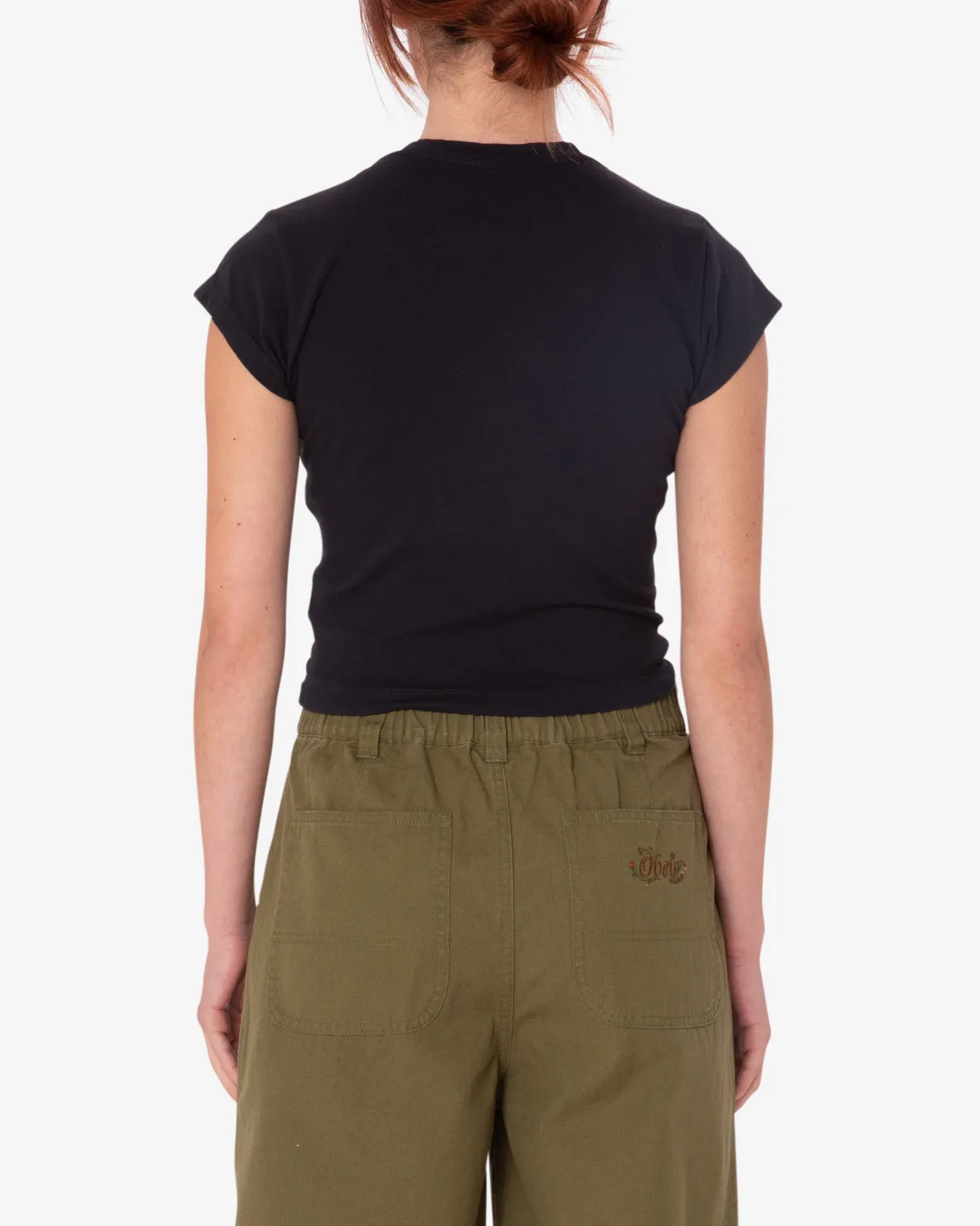 Obey NOTHING HAYDEN T-SHIRT - DIGITAL BLACK sold by Sun Diego Boardshops product image thumbnail 2