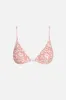 Rhythm Islander Floral Slide Tri Top  - CORAL sold by Sun Diego Boardshops