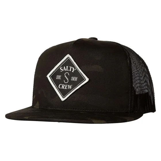 Salty Crew Tippet Trucker - Multicam Black sold by Sun Diego Boardshops