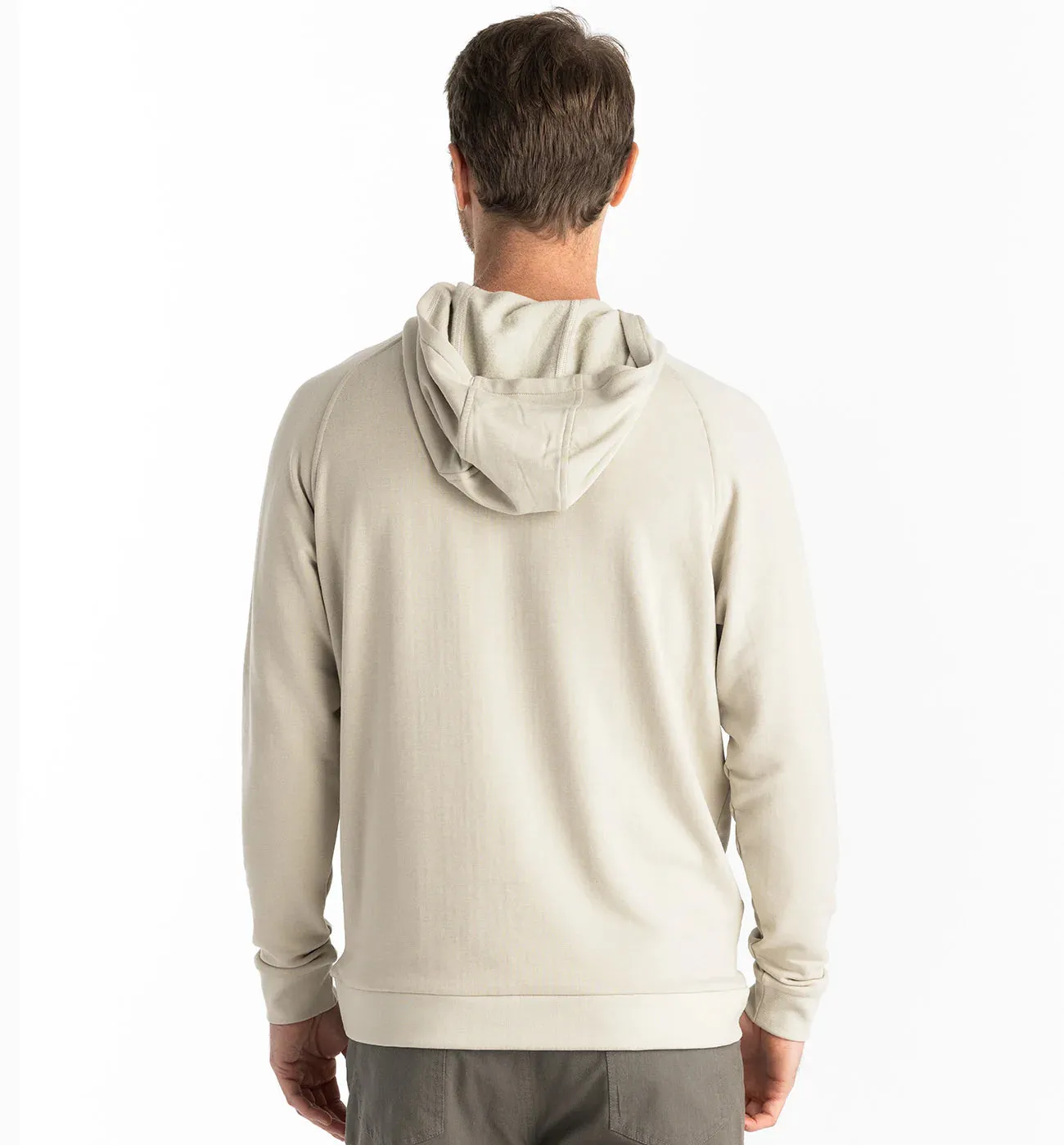 Free Fly Men's Bamboo Lightweight Fleece Hoodie - SANDSTONE sold by Sun Diego Boardshops product image thumbnail 2