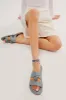 Free People Sloan Buckle Sandals - STORMY SEA sold by Sun Diego Boardshops
